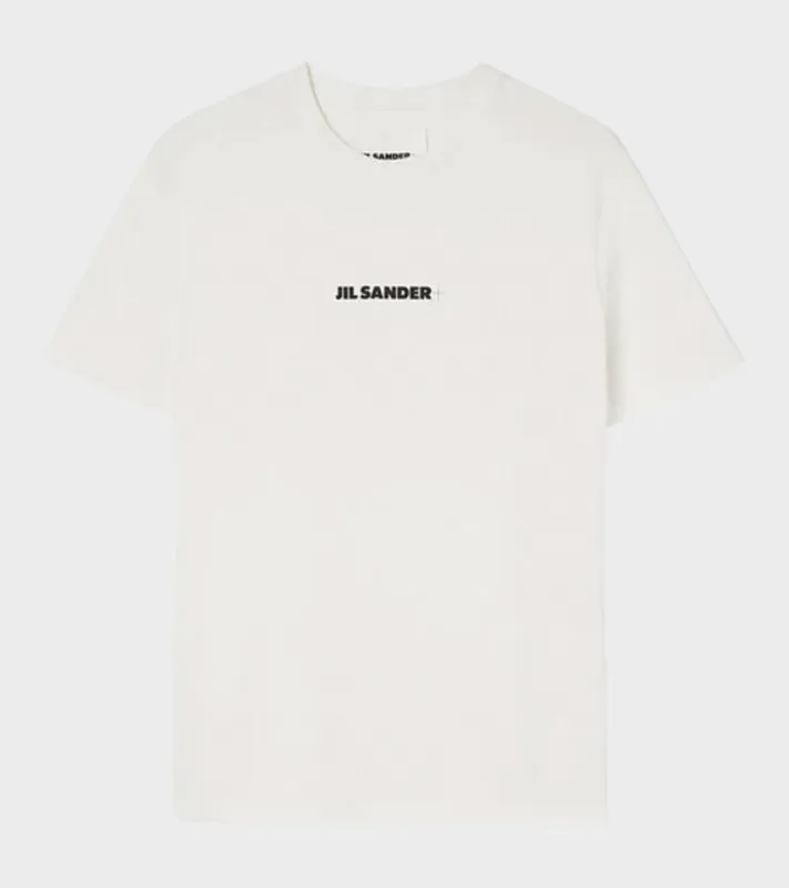 Logo T-shirt Porcelain made by Jil Sander