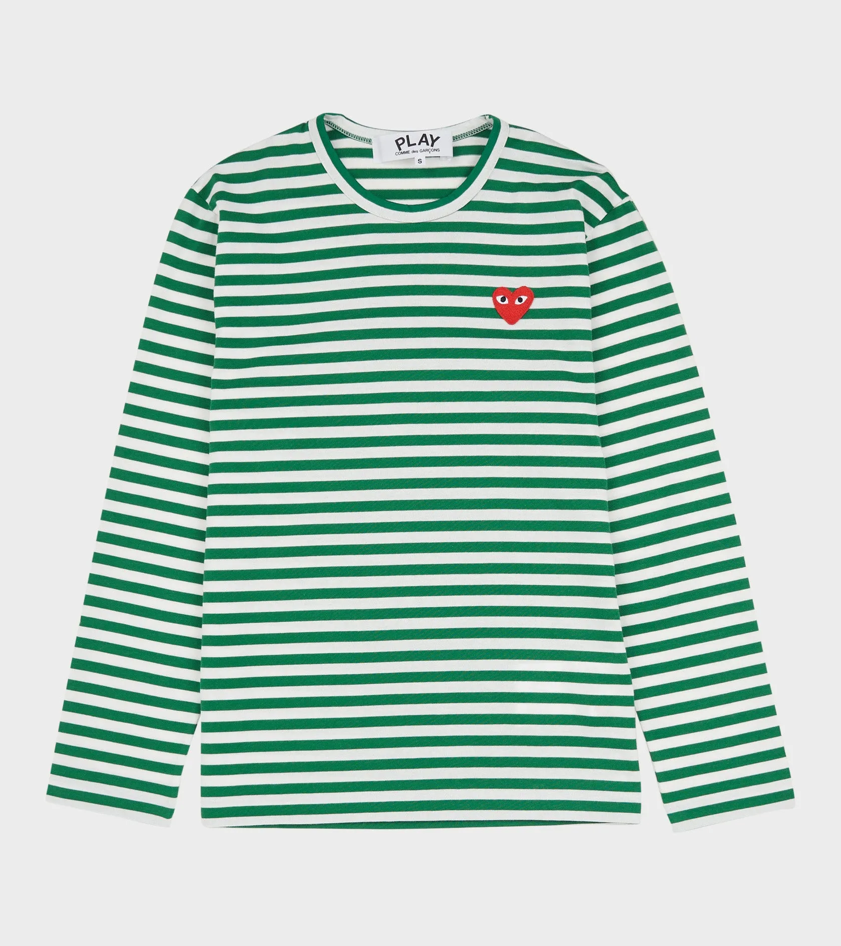 U Striped LS T-shirt Green sold by Dr. Adams