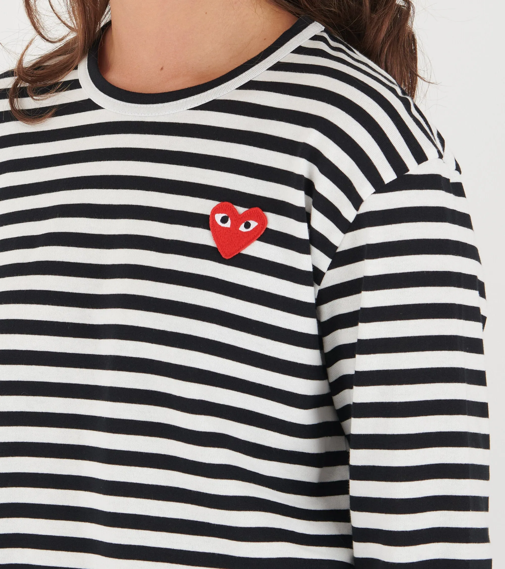 U Striped LS T-shirt Black sold by Dr. Adams product image thumbnail 3