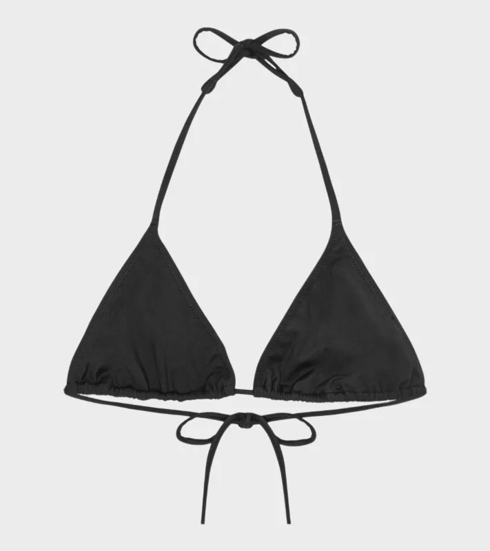 Triangle Bikini Top Black sold by Dr. Adams