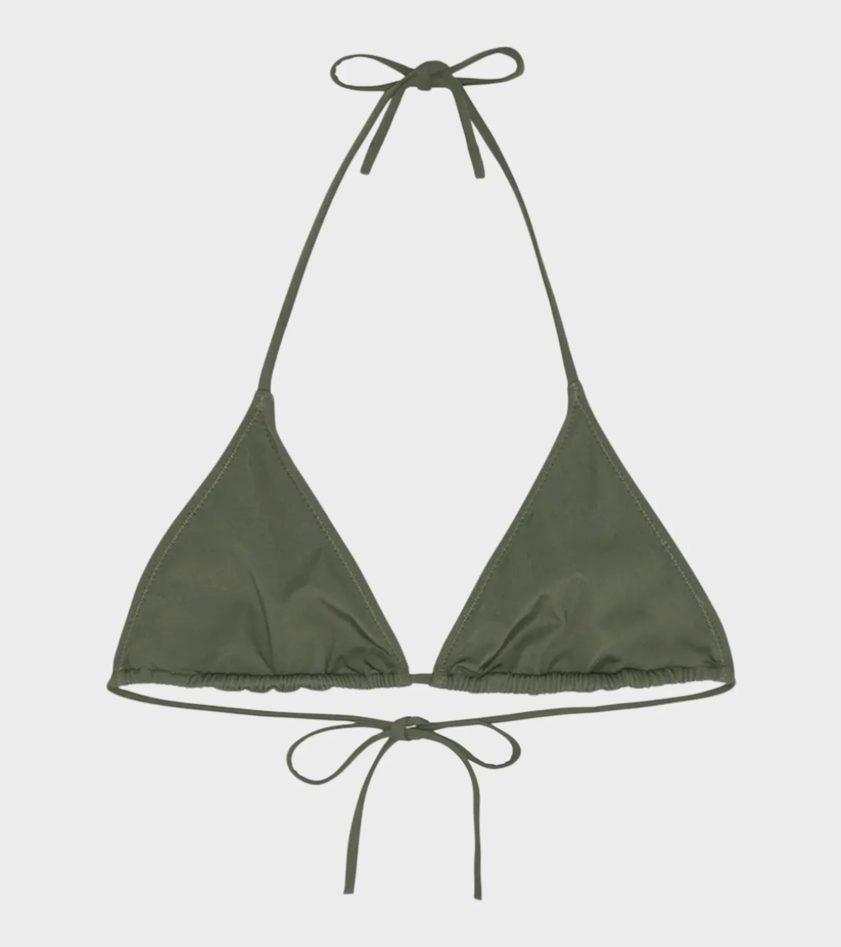 Triangle Bikini Top Army sold by Dr. Adams