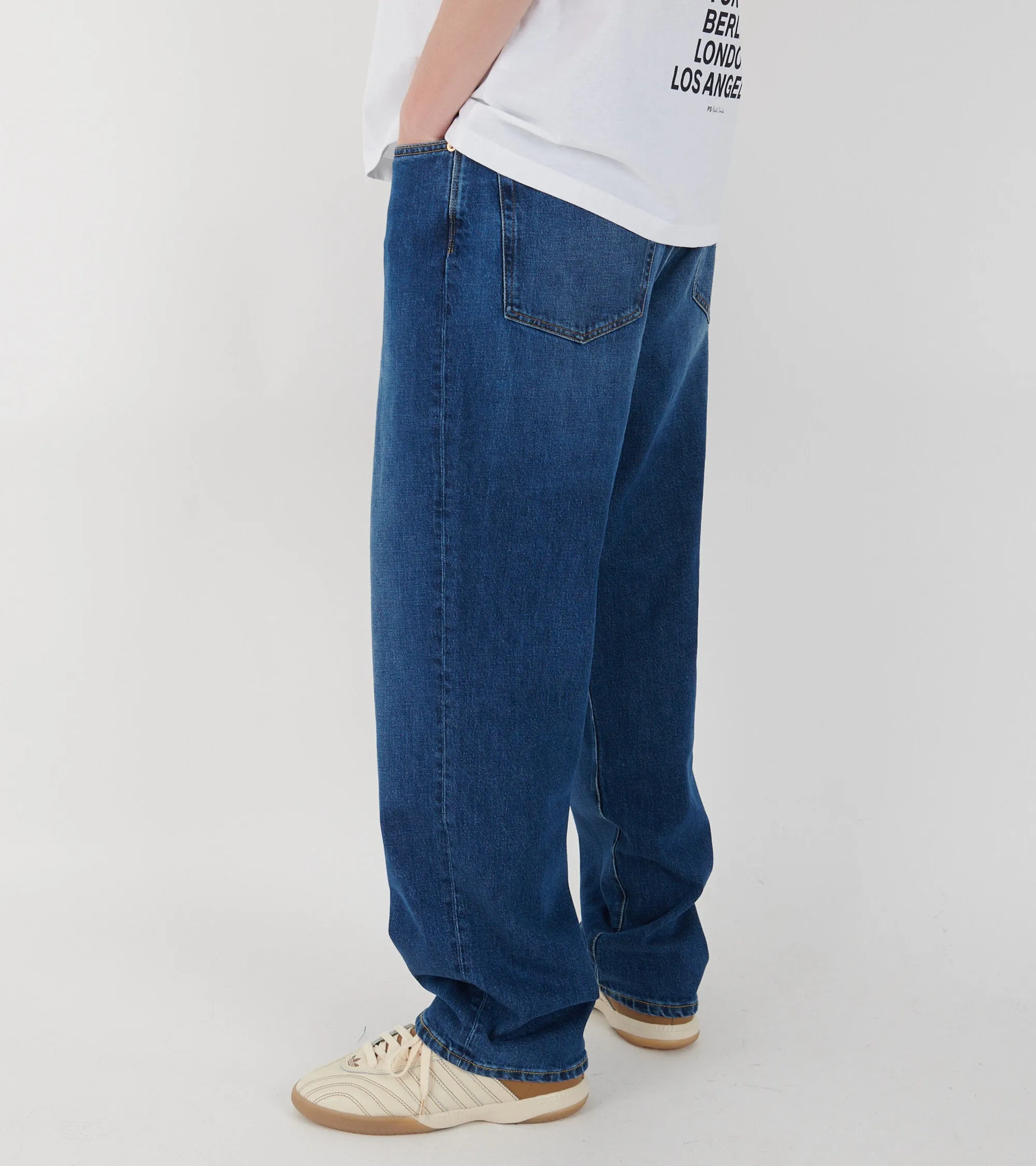 Relaxed Denim Jeans Blue sold by Dr. Adams product image thumbnail 3