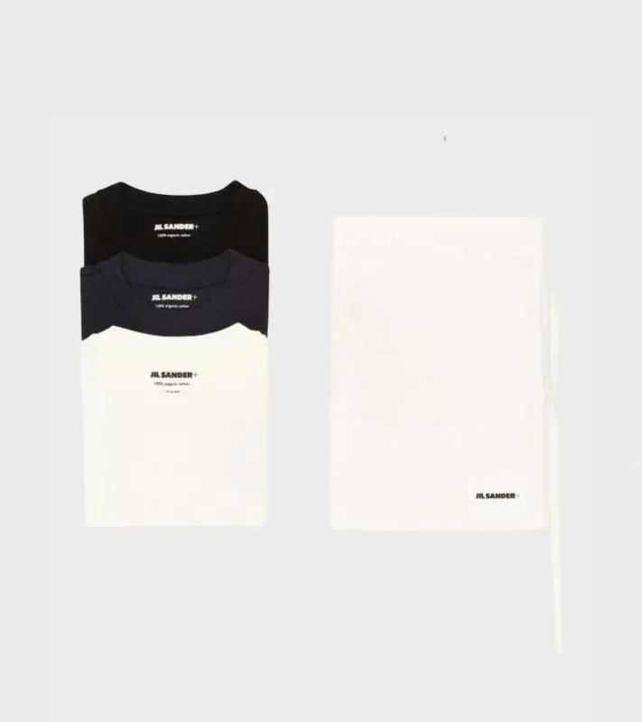 3-Pack L/S T-shirt Set Black/White/Navy sold by Dr. Adams