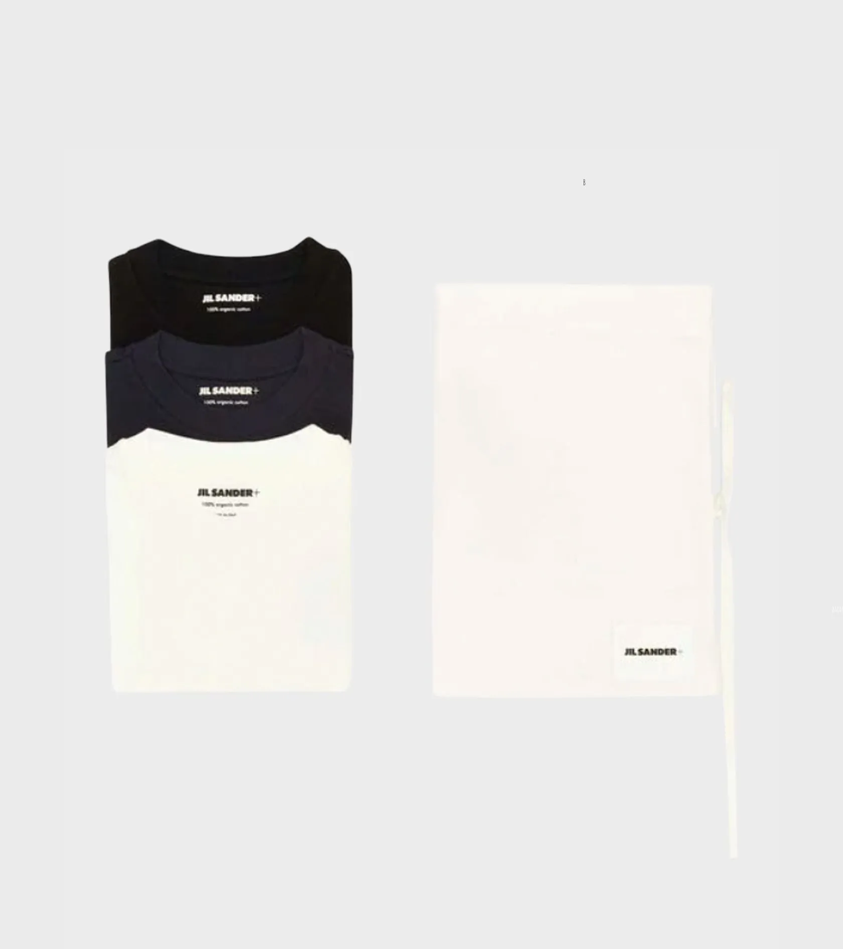 3-Pack L/S T-shirt Set Black/White/Navy sold by Dr. Adams