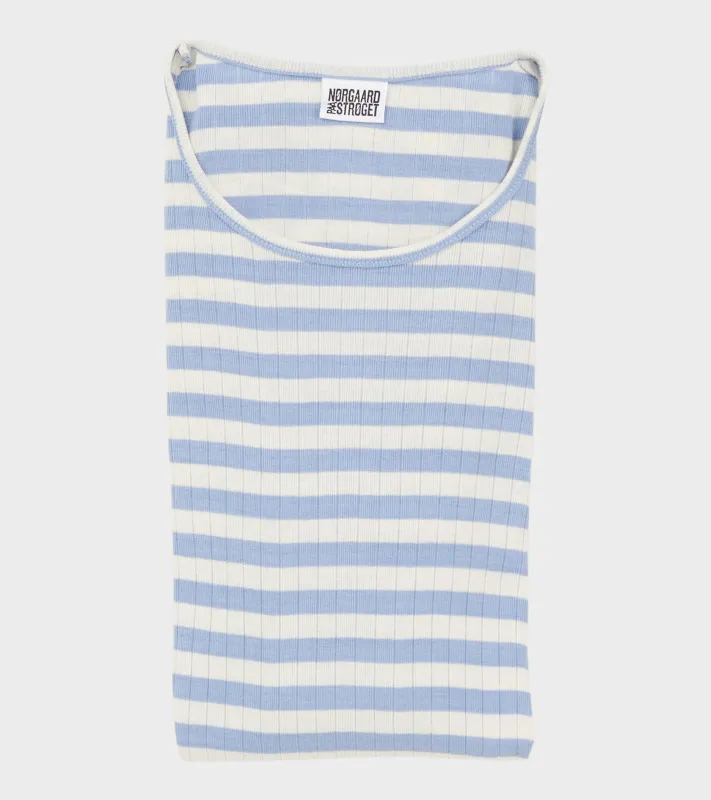 101 Rib Broadway Light Blue/Ecru sold by Dr. Adams