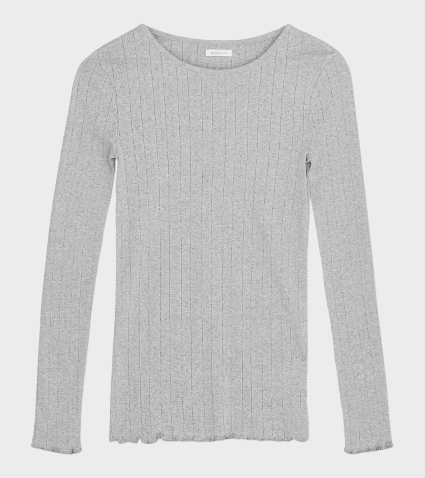 Edie Blouse Grey Melange sold by Dr. Adams