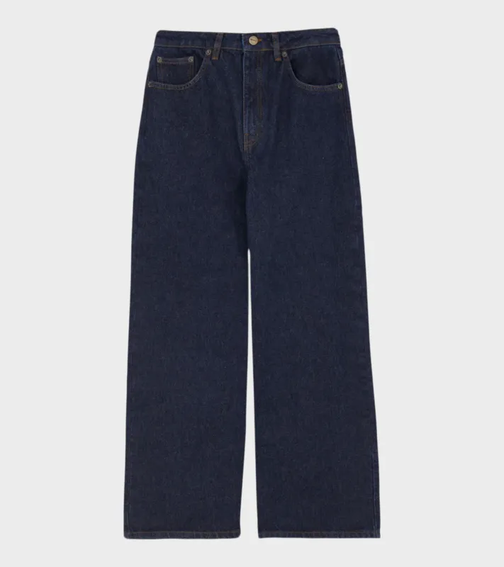 Willow Wide Jeans Indigo Blue sold by Dr. Adams