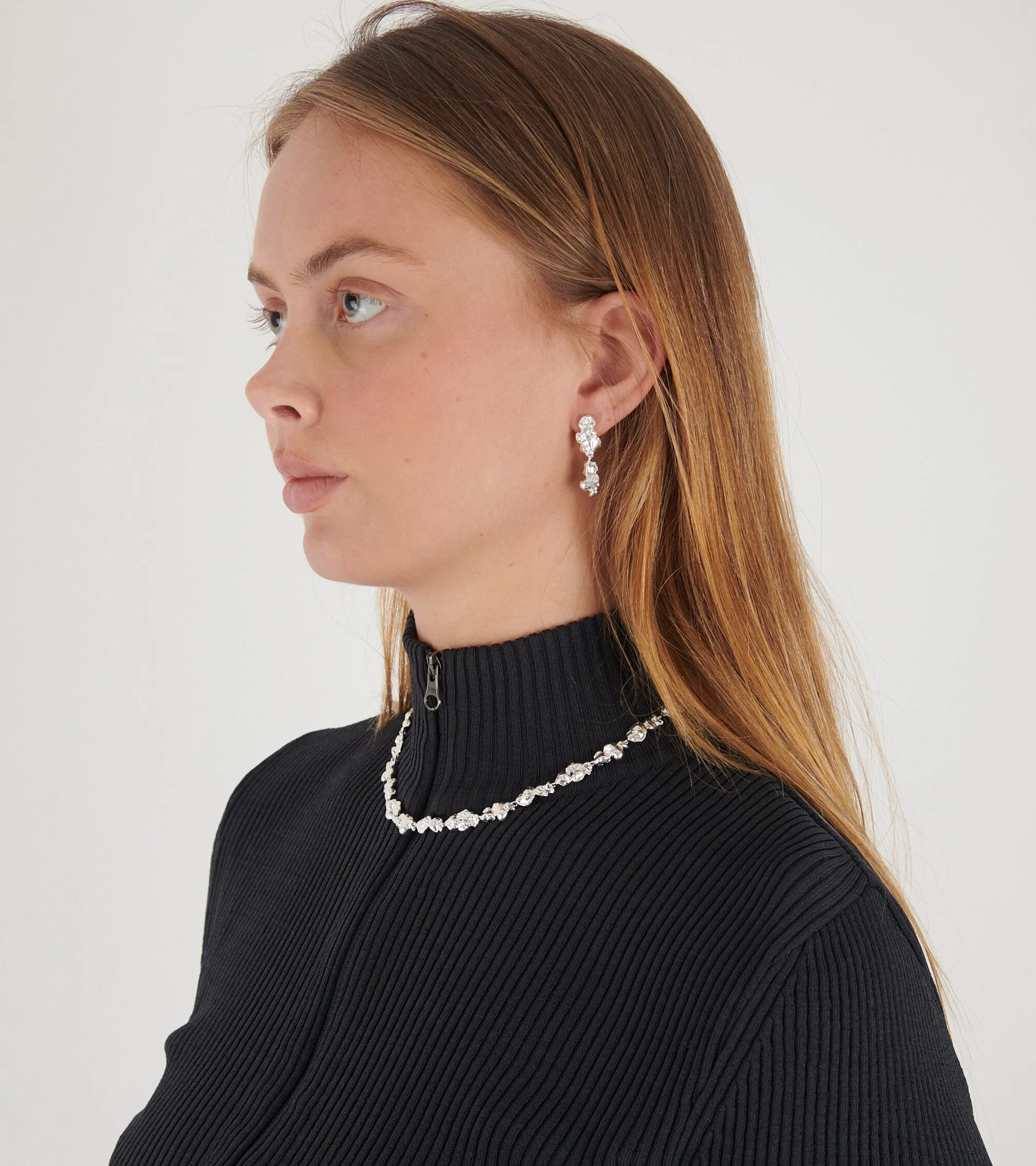 Karla Earring Silver sold by Dr. Adams product image thumbnail 2