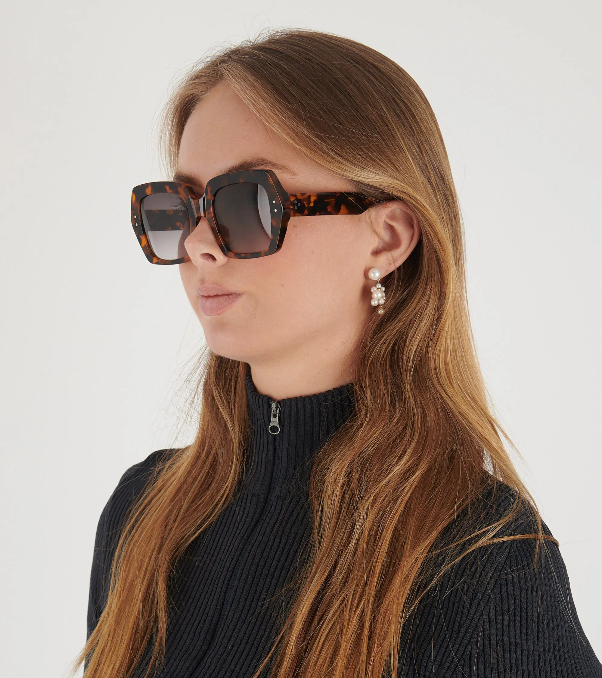 Kaia Havana Grey Gardient Lens sold by Dr. Adams product image thumbnail 2