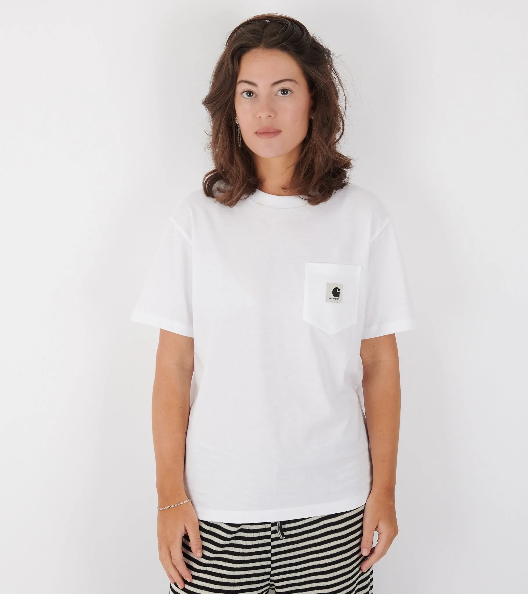 W S/S Pocket T-shirt White sold by Dr. Adams product image thumbnail 2