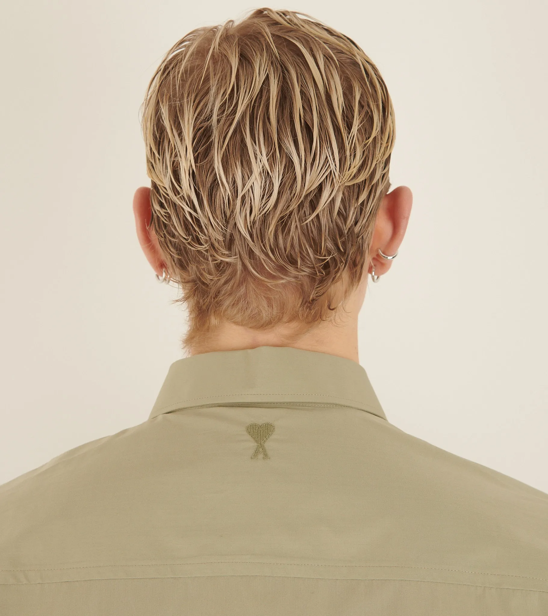 Boxy S/S Shirt Khaki sold by Dr. Adams product image thumbnail 4