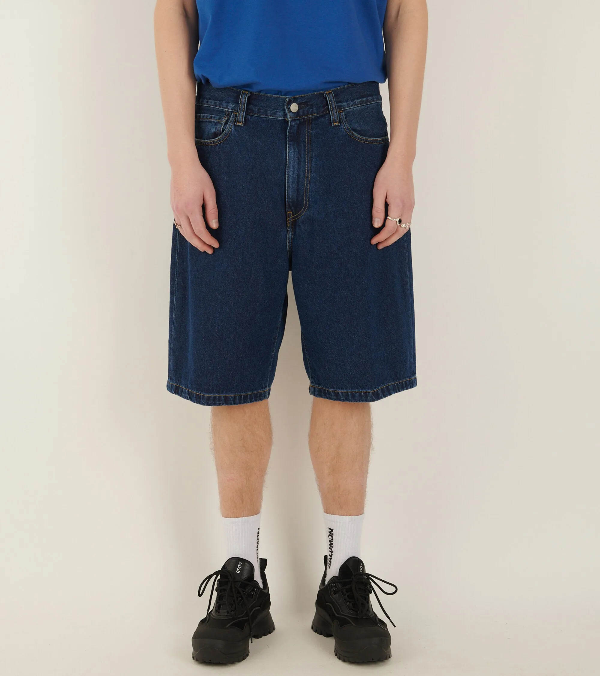 Landon Shorts Stone Washed Blue sold by Dr. Adams product image thumbnail 2