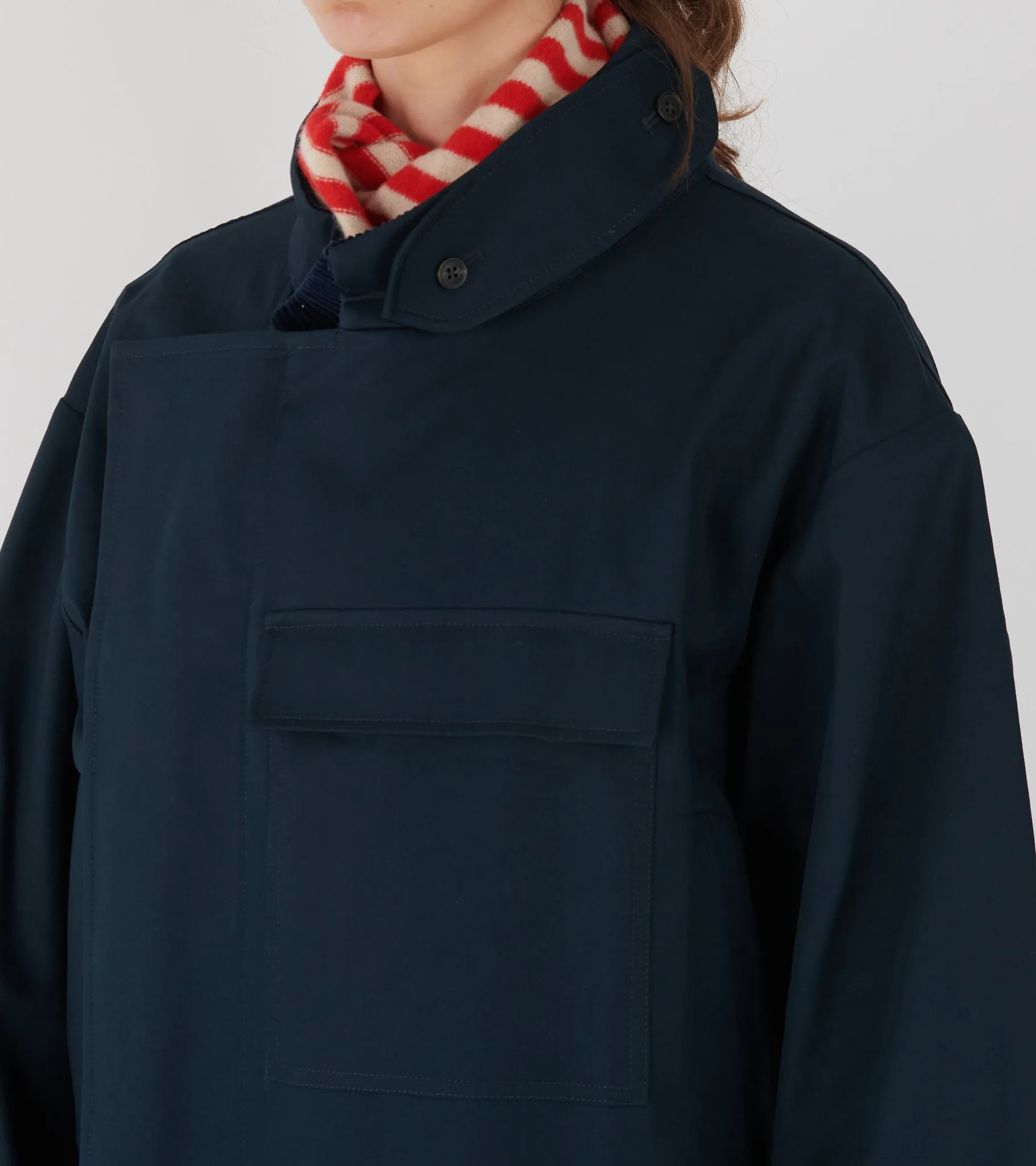 Water Resistant Coat Navy sold by Dr. Adams product image thumbnail 4
