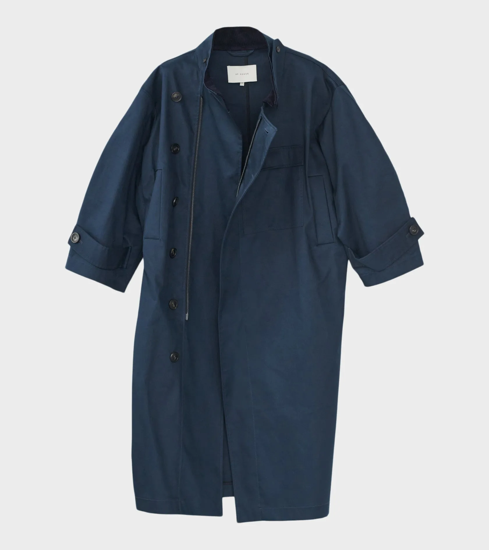 Water Resistant Coat Navy sold by Dr. Adams