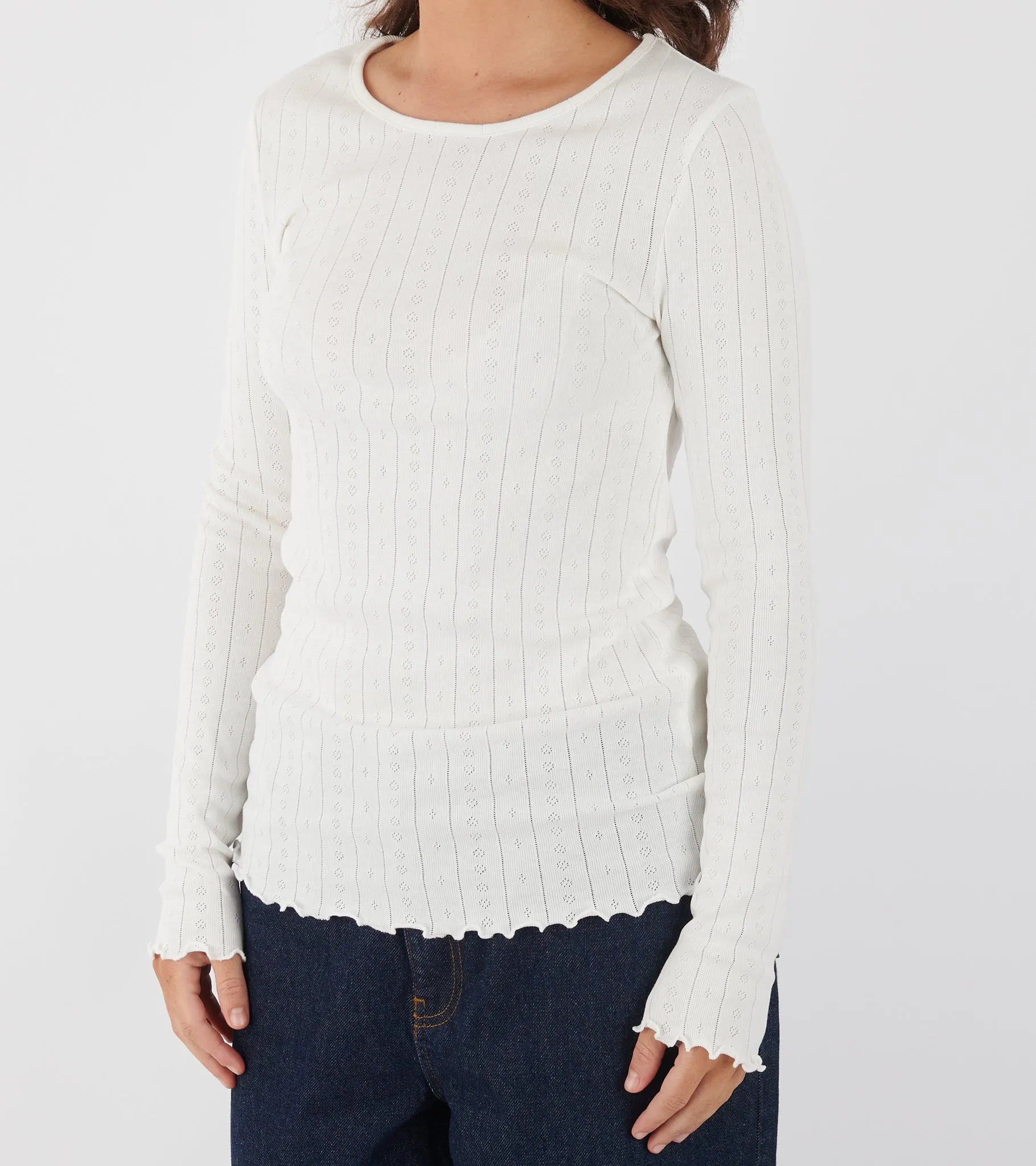 Edie Blouse Off-white sold by Dr. Adams product image thumbnail 3