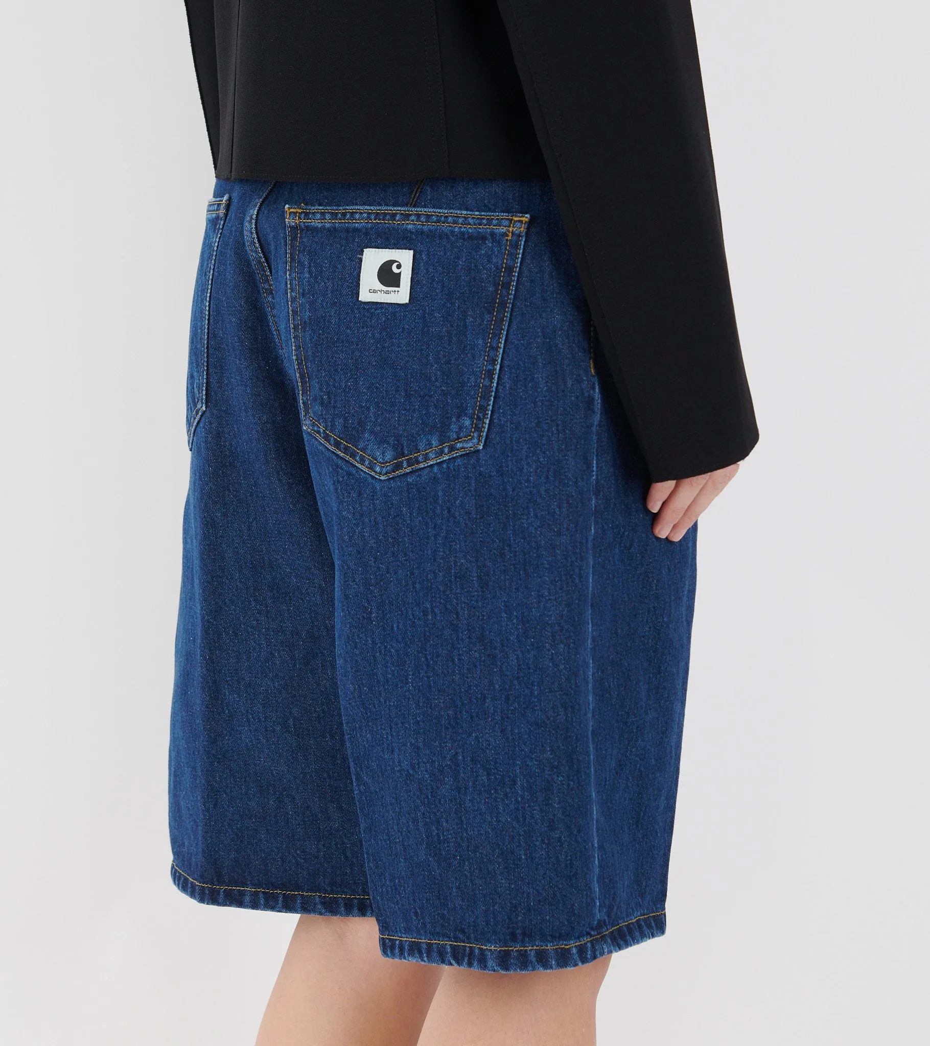 W Brandon Shorts Stone Washed Blue sold by Dr. Adams product image thumbnail 4