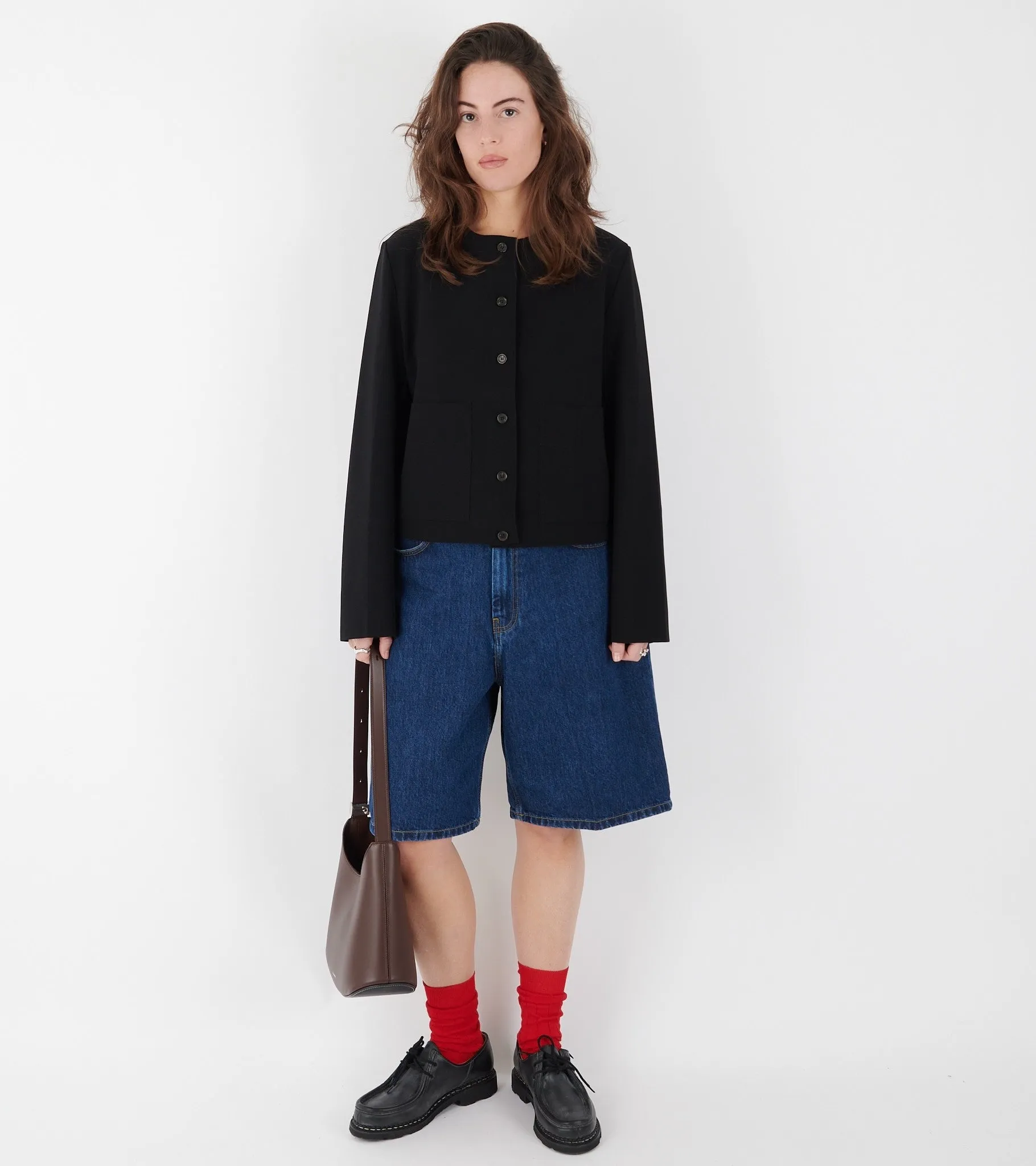 W Brandon Shorts Stone Washed Blue sold by Dr. Adams product image thumbnail 2