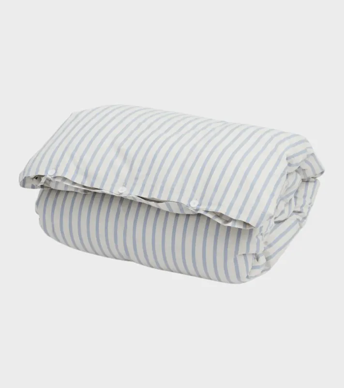 Percale Duvet 140x200 Needle Stripes made by Dr. Adams