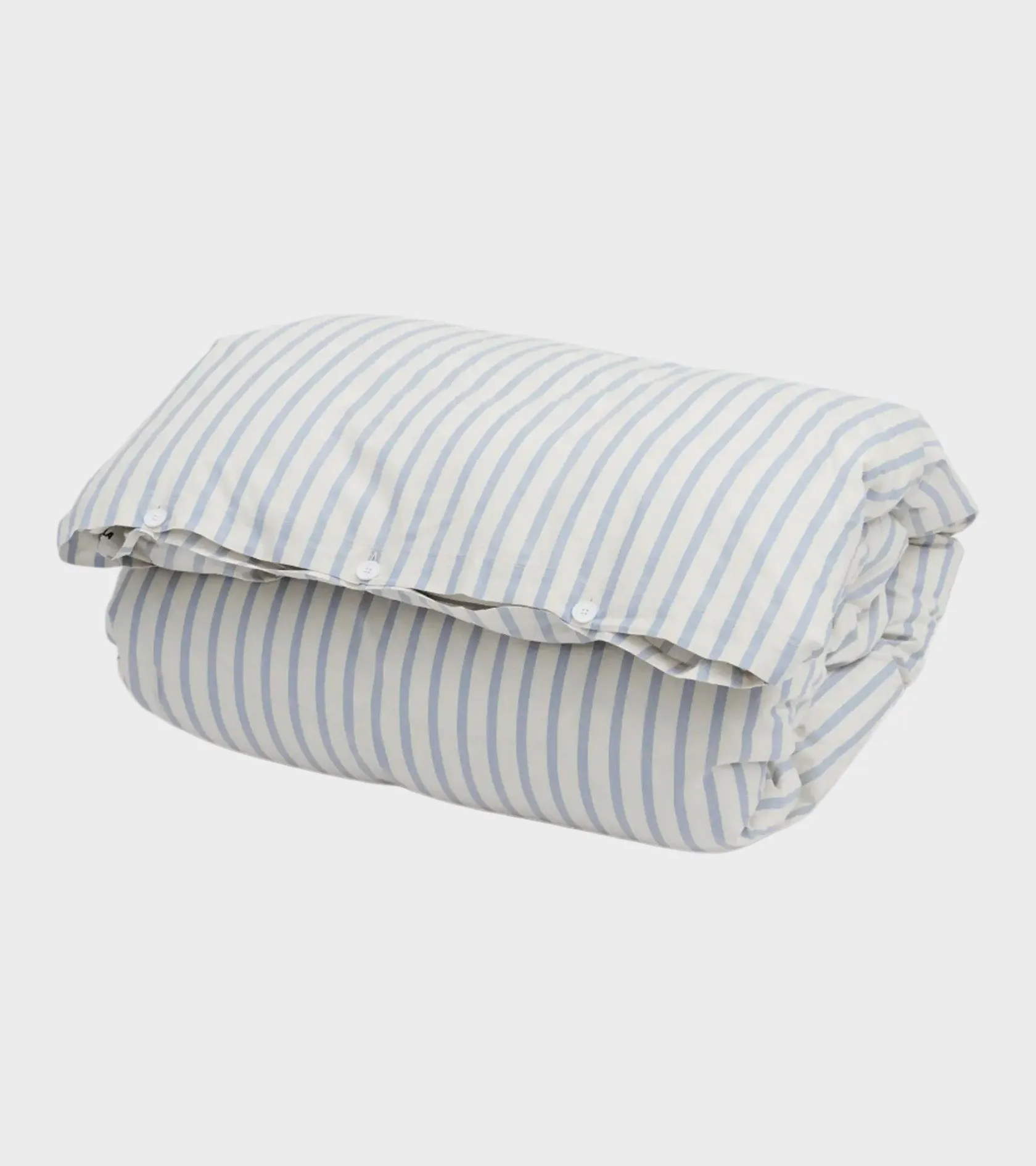 Percale Duvet 140x200 Needle Stripes sold by Dr. Adams