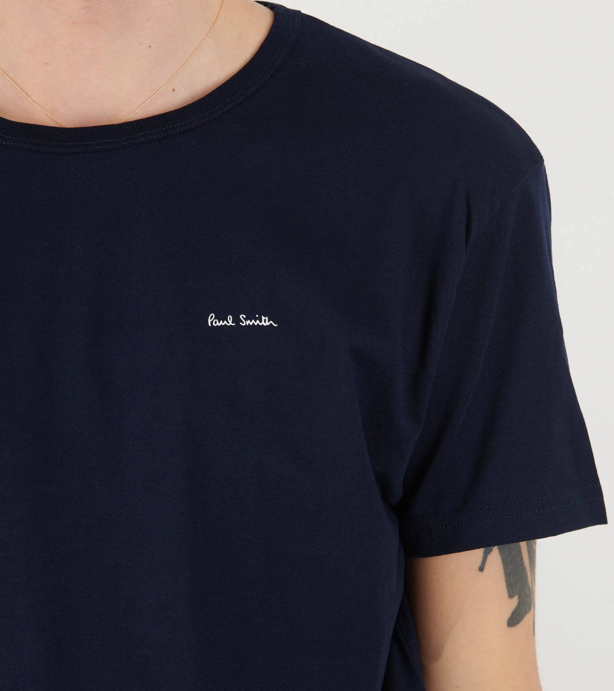 MENS REG FIT T-SHIRT 3-PACK NAVY sold by Dr. Adams product image thumbnail 3