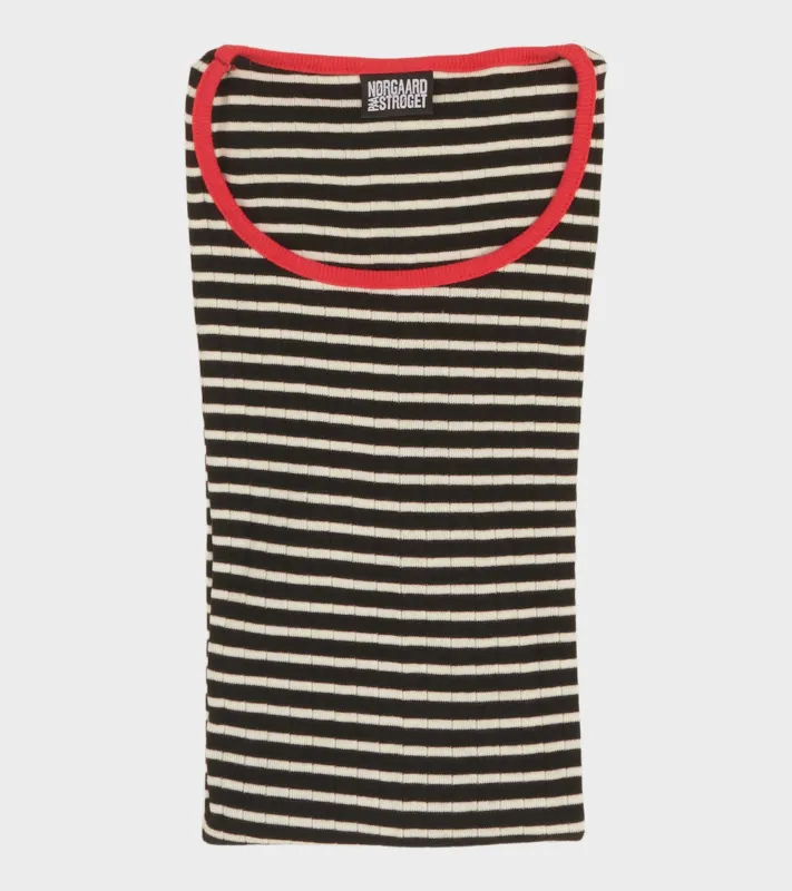 101 Rib Kay Black/Ecru/Red sold by Dr. Adams