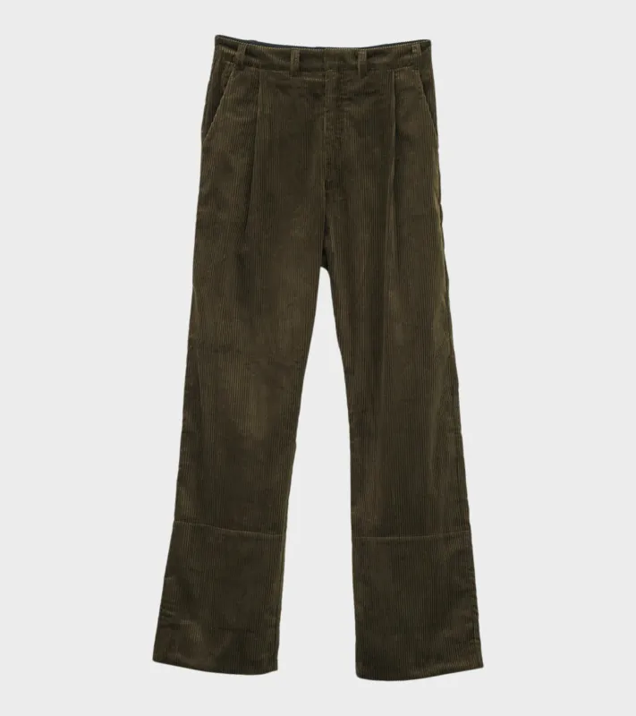 Corduroy Box Trousers Brown sold by Dr. Adams