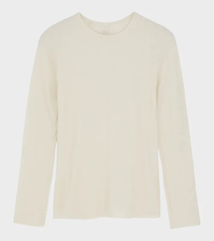 Gentle Long Sleeve Pure Ecru sold by Dr. Adams