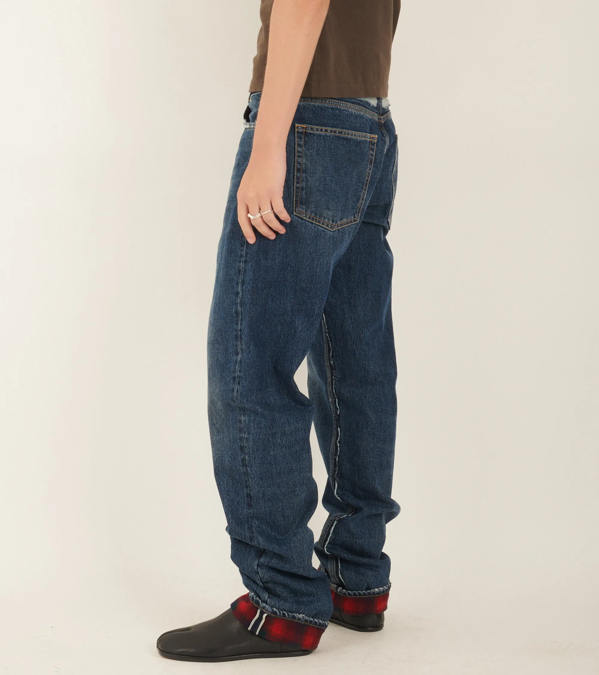 Pendleton Yoke Jeans Navy sold by Dr. Adams product image thumbnail 3