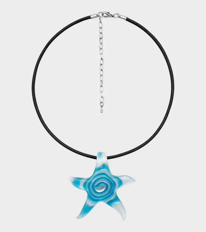 Spirit Necklace Light Blue Star sold by Dr. Adams