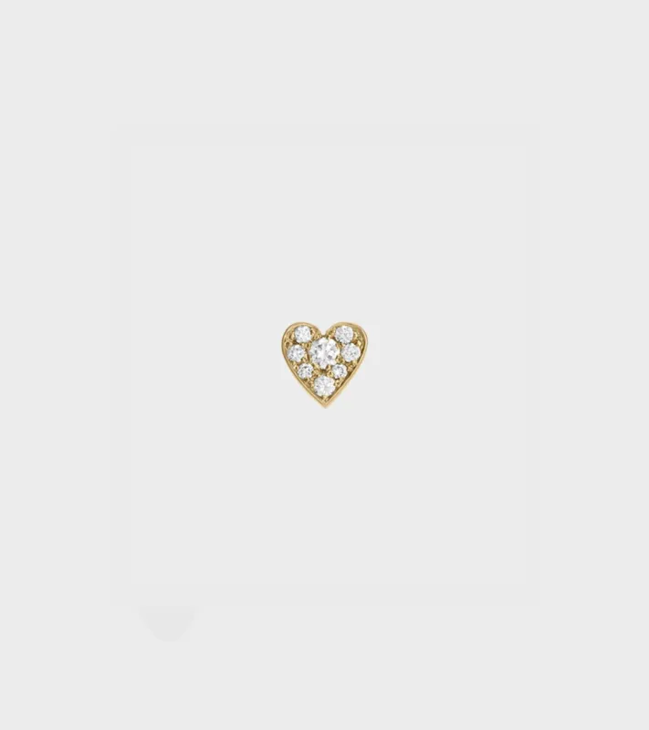 Petit Coeur Earring Gold sold by Dr. Adams