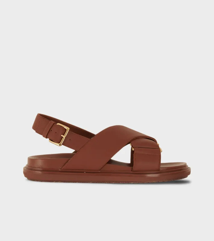 Fussbett Sandal All Brown sold by Dr. Adams