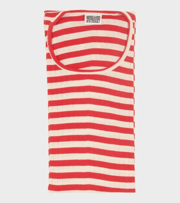 101 Rib Broadway Red/Ecru sold by Dr. Adams