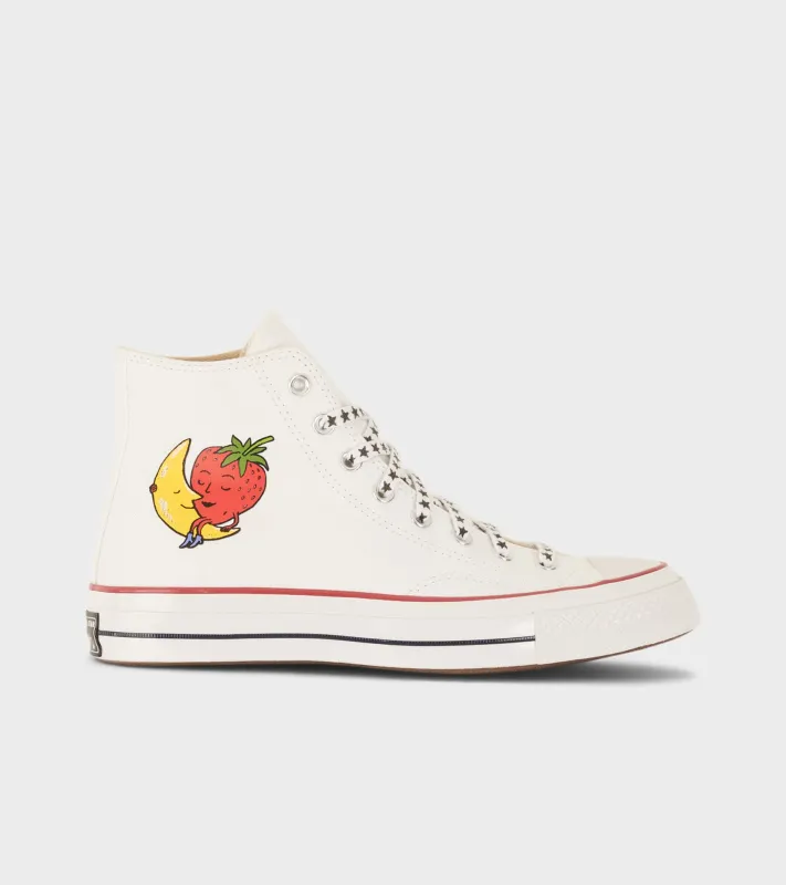 Chuck Taylor High White made by Dr. Adams