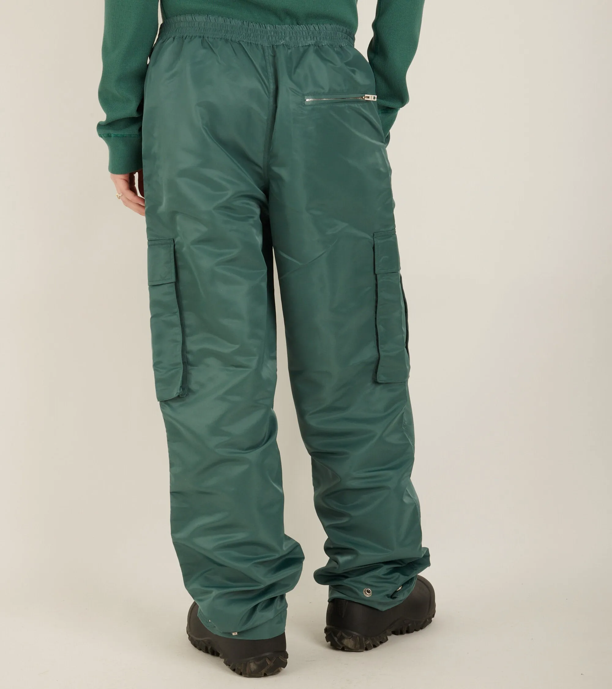 Unisex Woven Trousers Green sold by Dr. Adams product image thumbnail 4