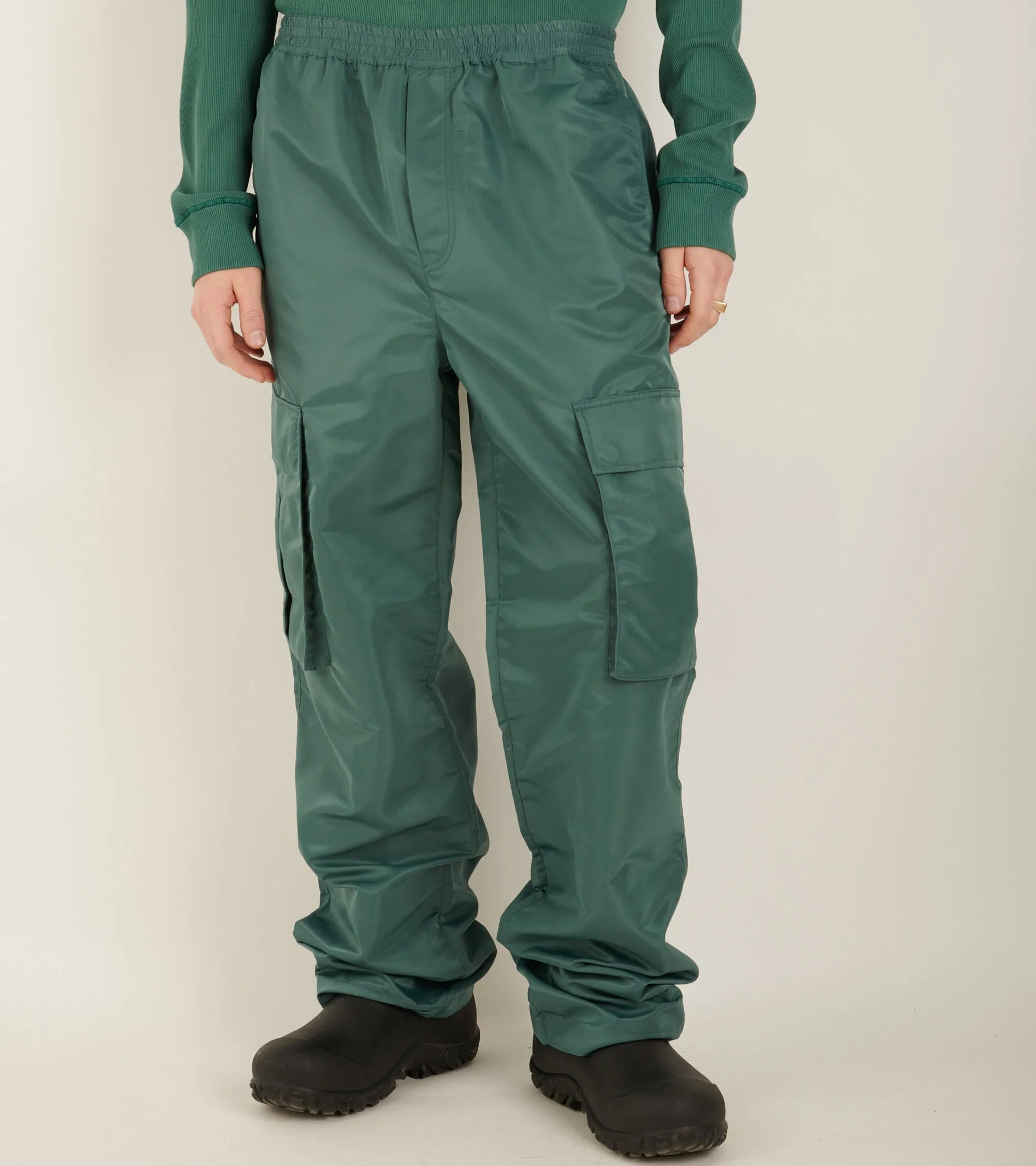 Unisex Woven Trousers Green sold by Dr. Adams product image thumbnail 3