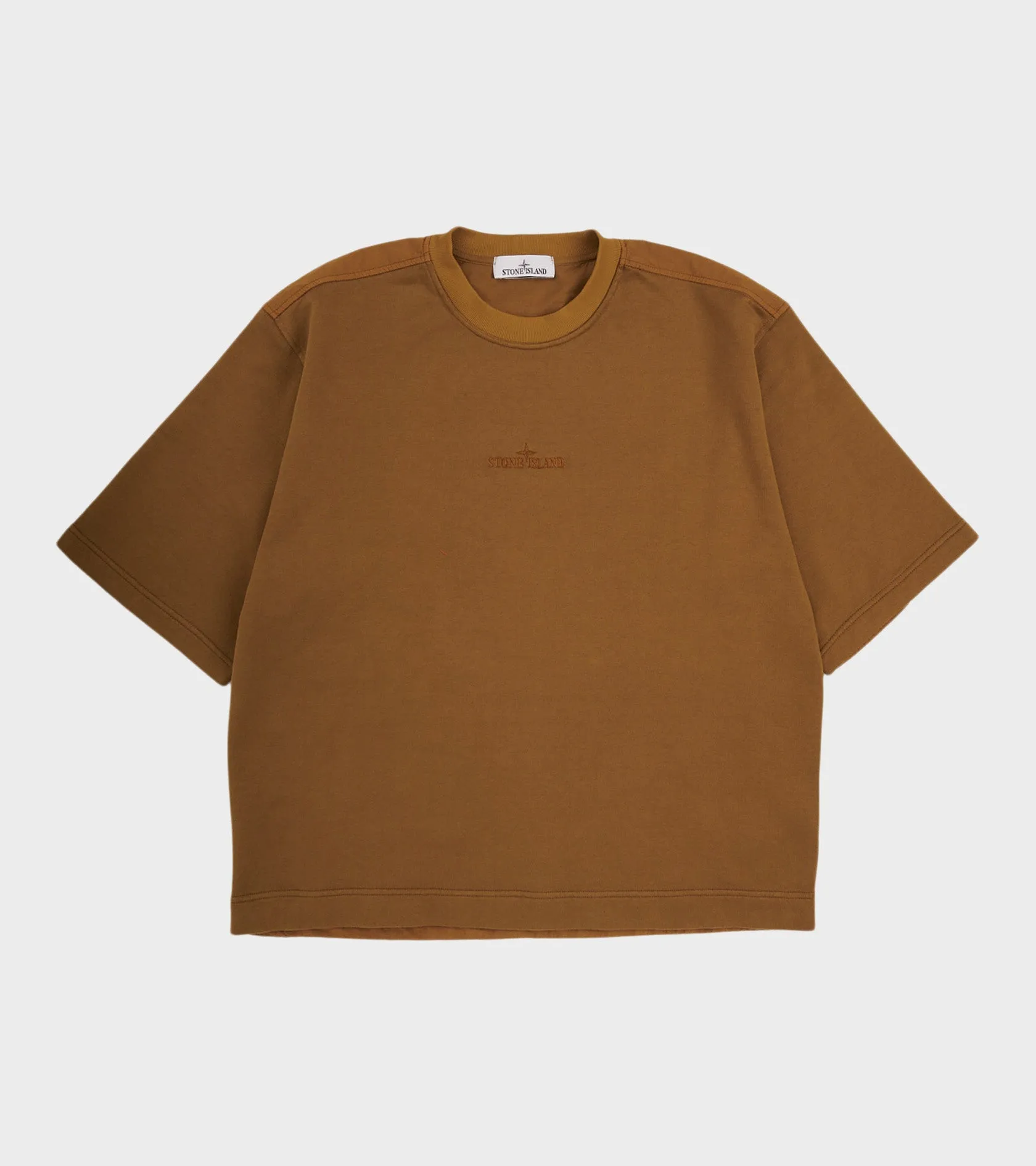 Nylon Back S/S Sweatshirt Cinnamon Brown sold by Dr. Adams