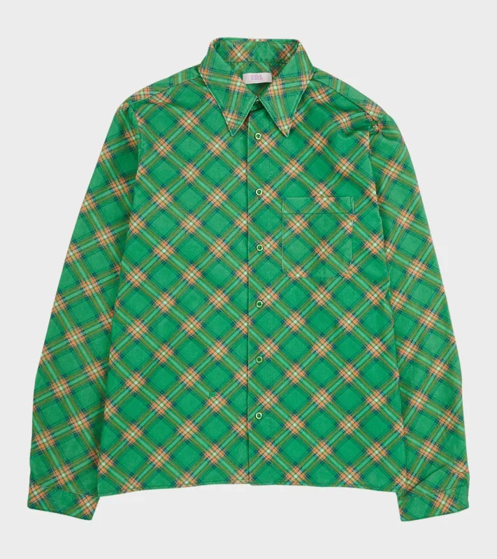 Corduroy Shirt Green Plaid sold by Dr. Adams