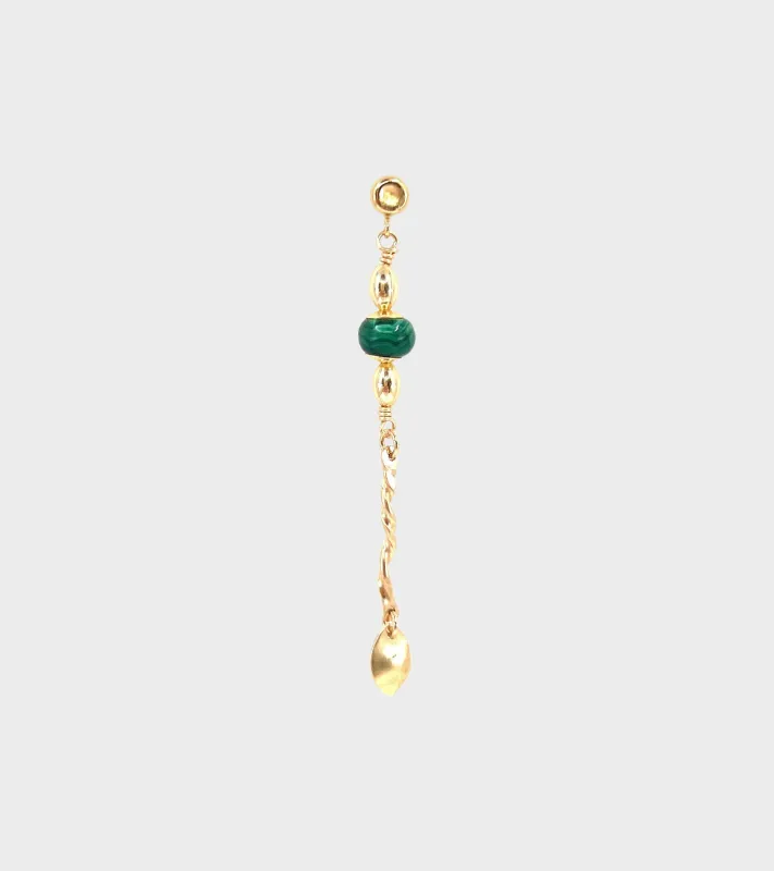 Ingrid Earring Malachite sold by Dr. Adams