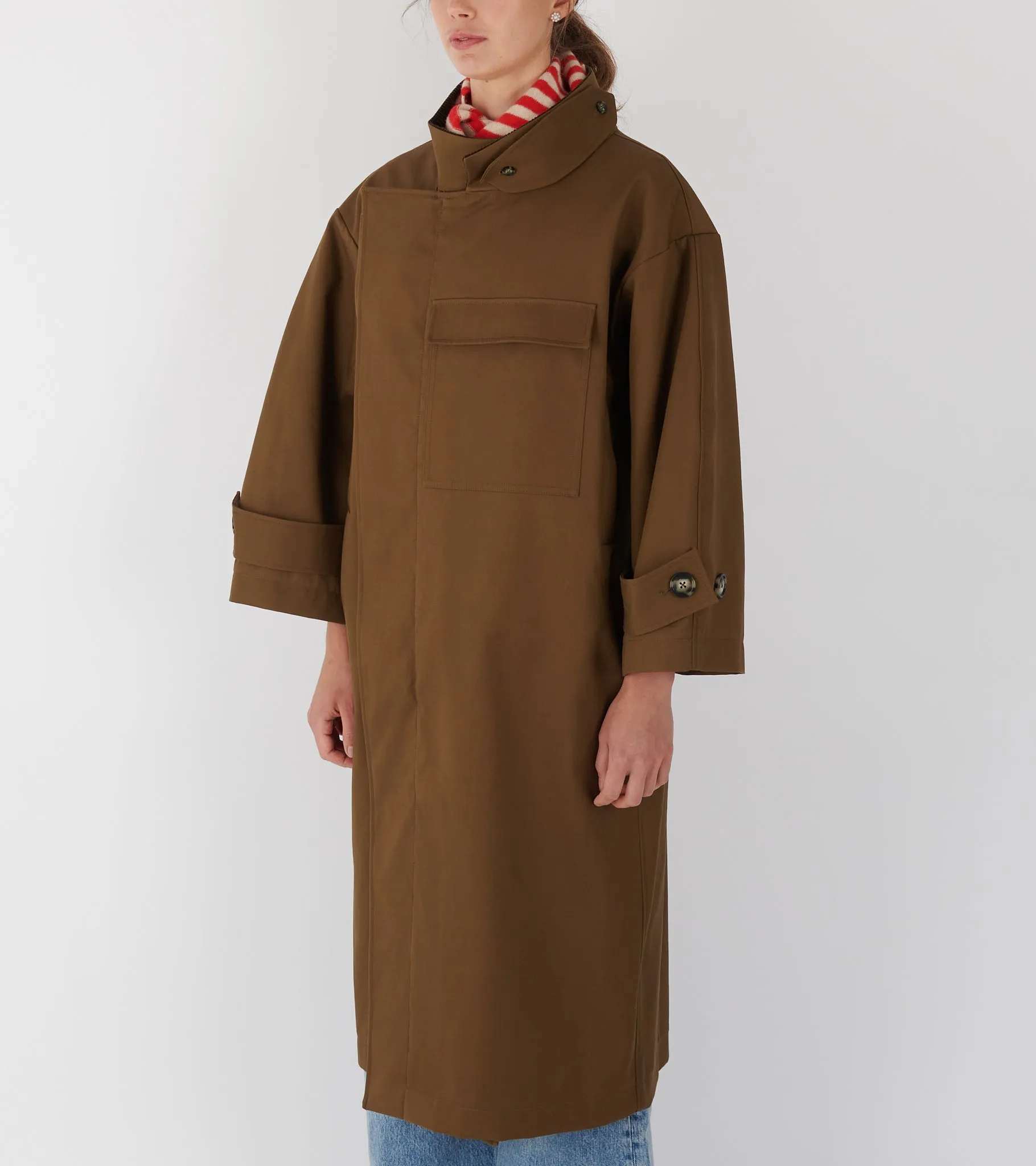 Water Resistant Coat Loden sold by Dr. Adams product image thumbnail 3