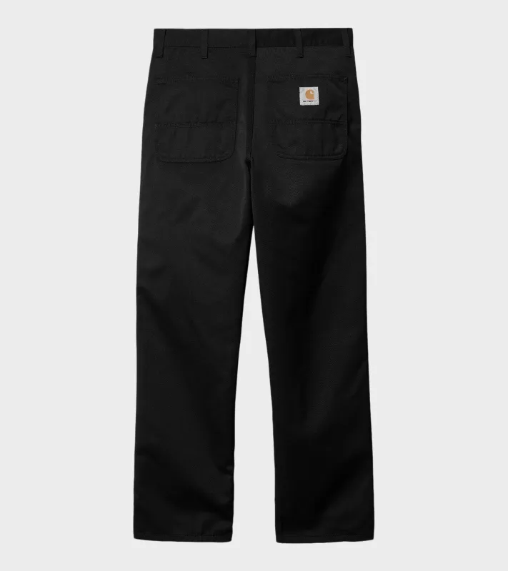 Simple Pant Denison Twill Black sold by Dr. Adams
