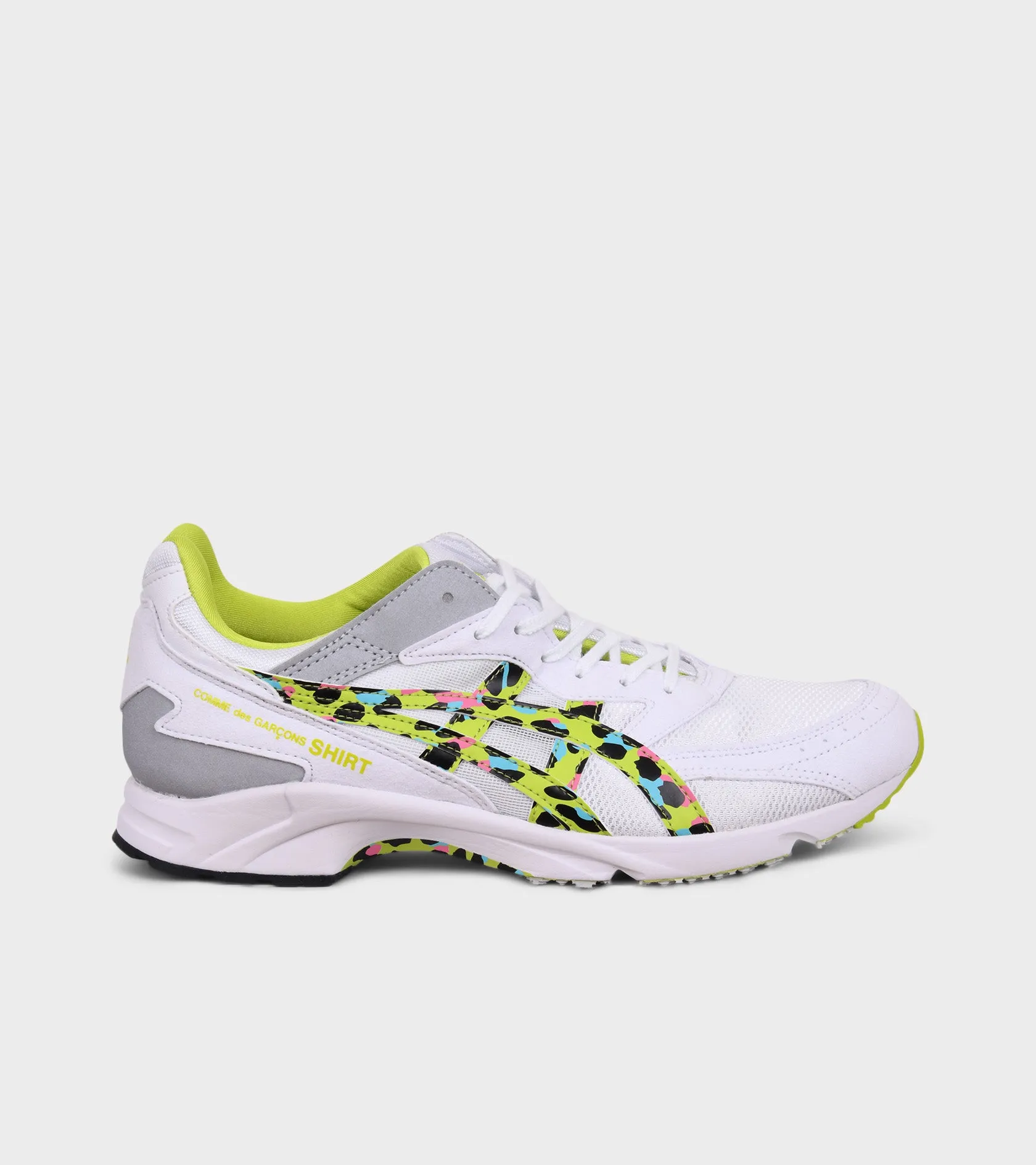 X Asics Tarther SC White/Lime sold by Dr. Adams