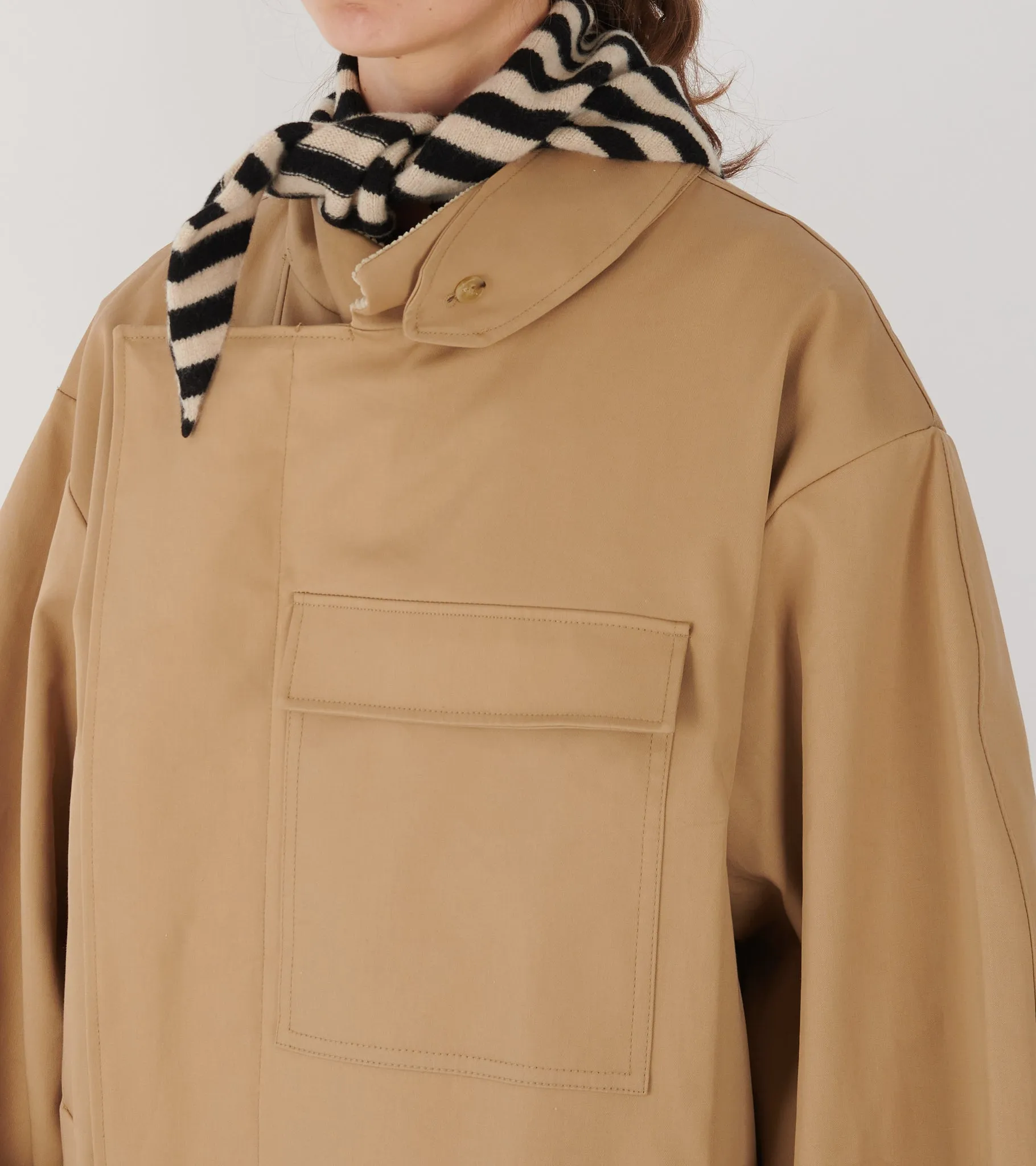 Water Resistant Coat Beige sold by Dr. Adams product image thumbnail 4