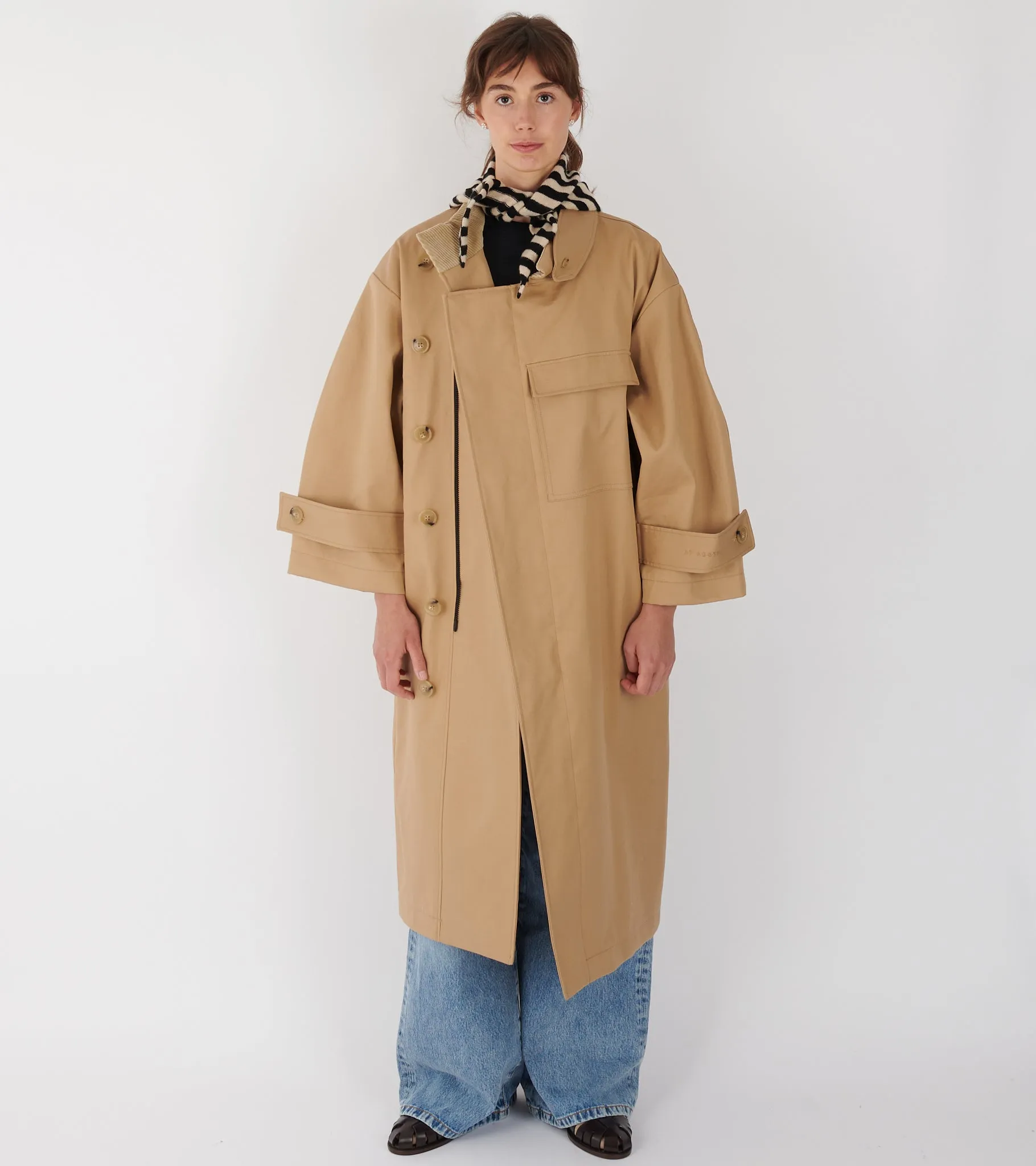 Water Resistant Coat Beige sold by Dr. Adams product image thumbnail 2