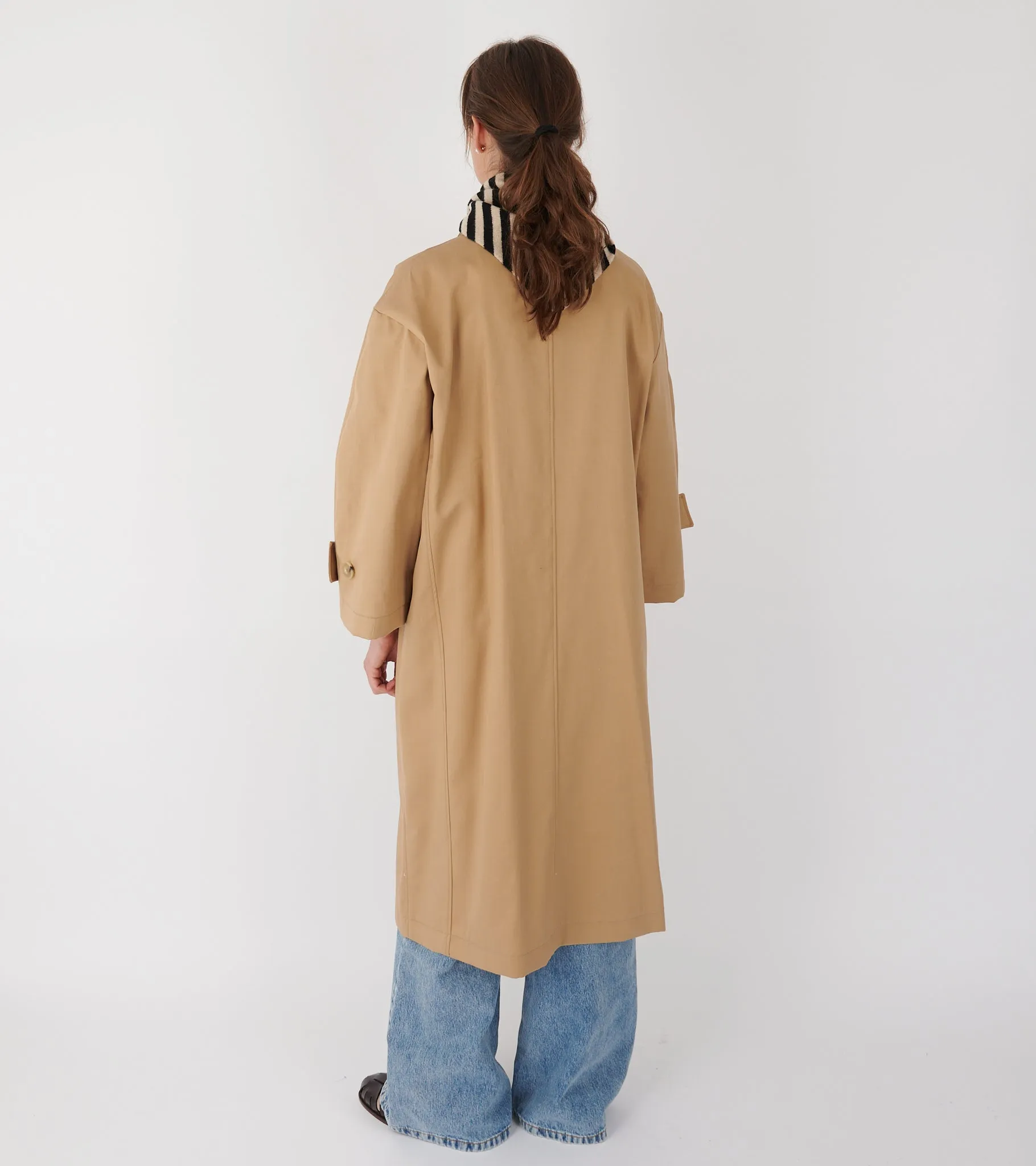 Water Resistant Coat Beige sold by Dr. Adams product image thumbnail 5