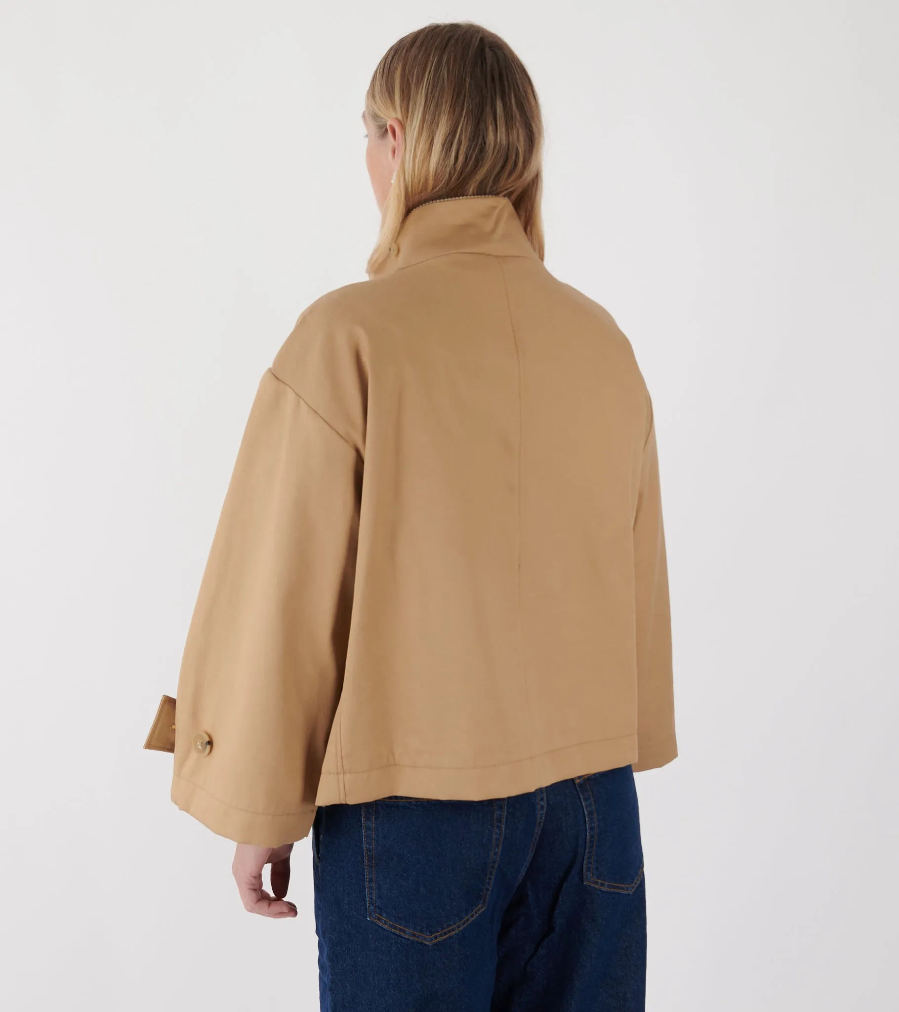 Water Resistant Jacket Beige sold by Dr. Adams product image thumbnail 5