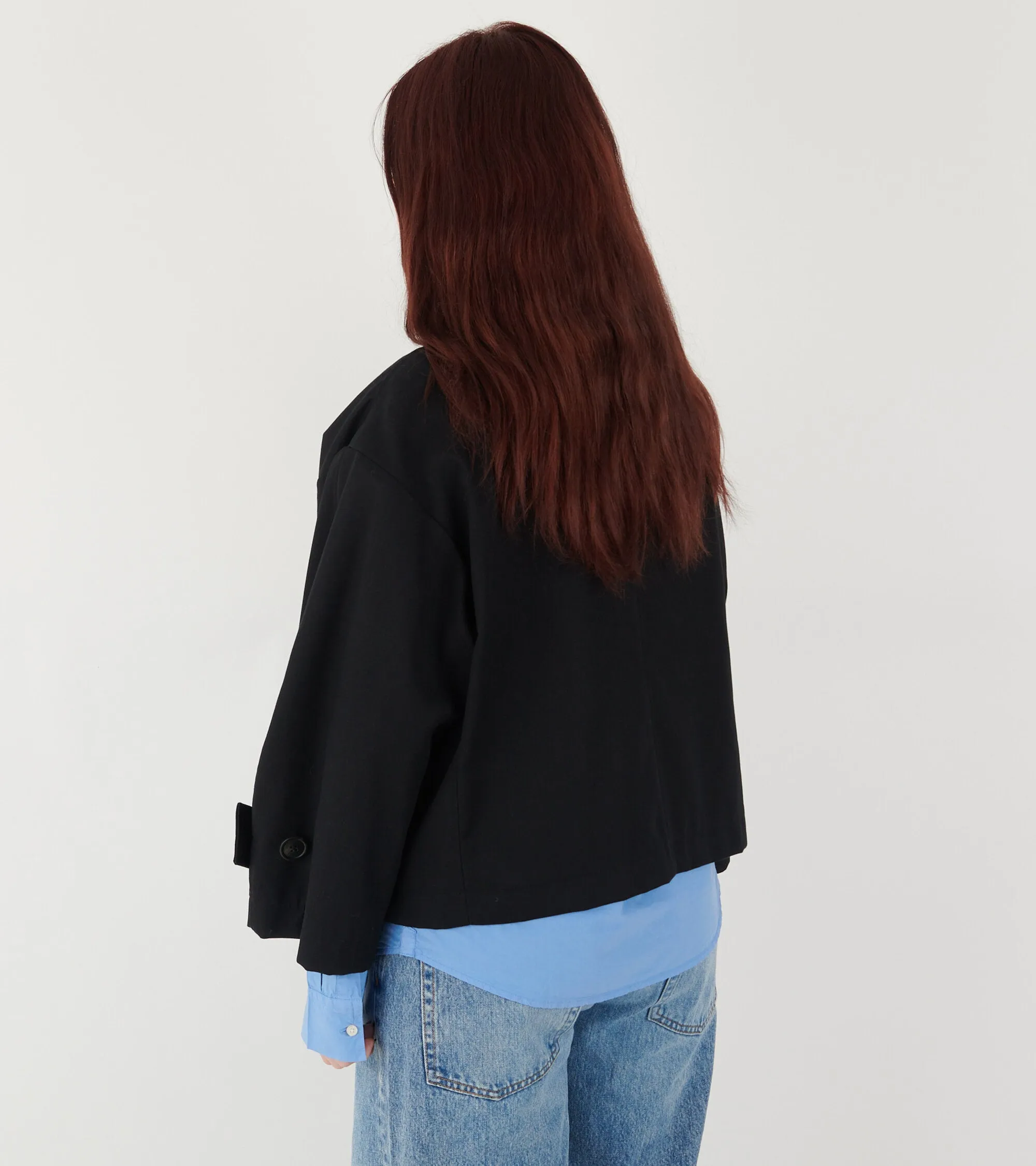 Water Resistant Jacket Black sold by Dr. Adams product image thumbnail 5