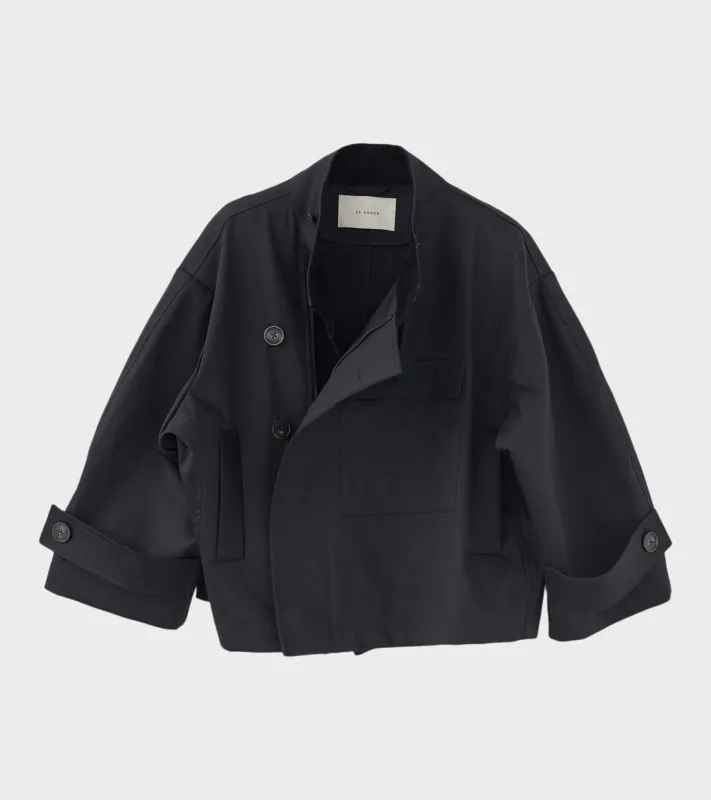 Water Resistant Jacket Black made by AF Agger
