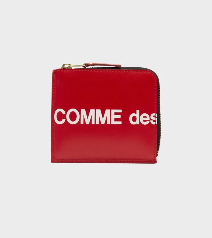 Wallet Huge Logo Red made by Comme des Garcons