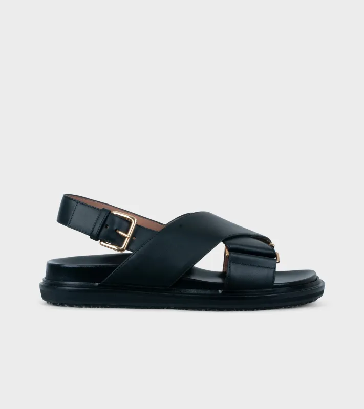 Fussbett Sandal Black sold by Dr. Adams