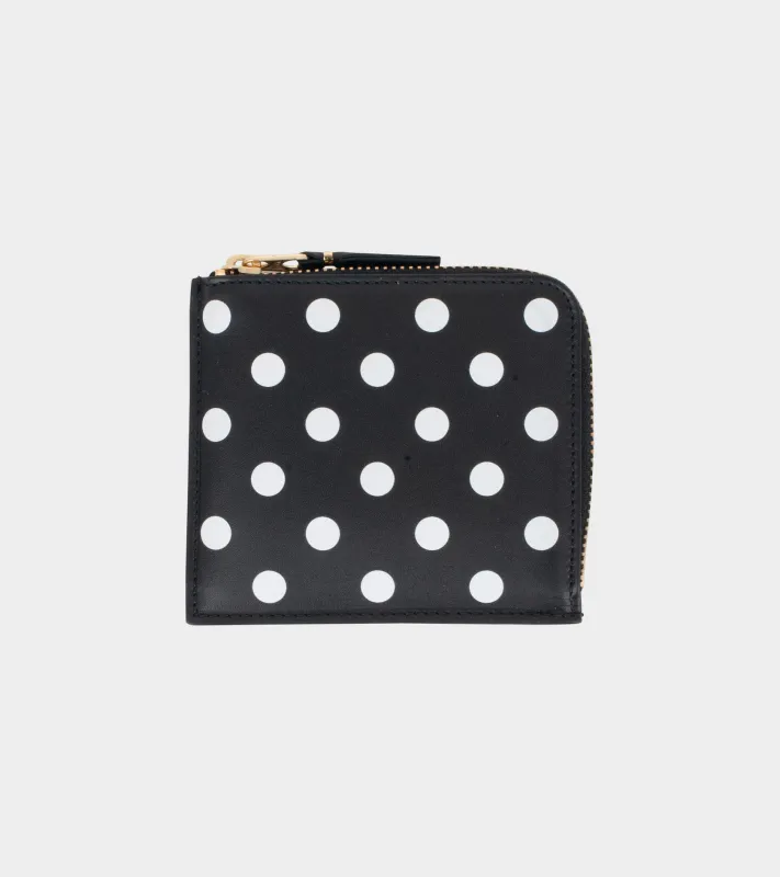 Classic Dots Wallet Black/White made by Comme des Garcons